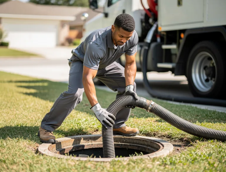 Septic Tank Pumping service in Fleet